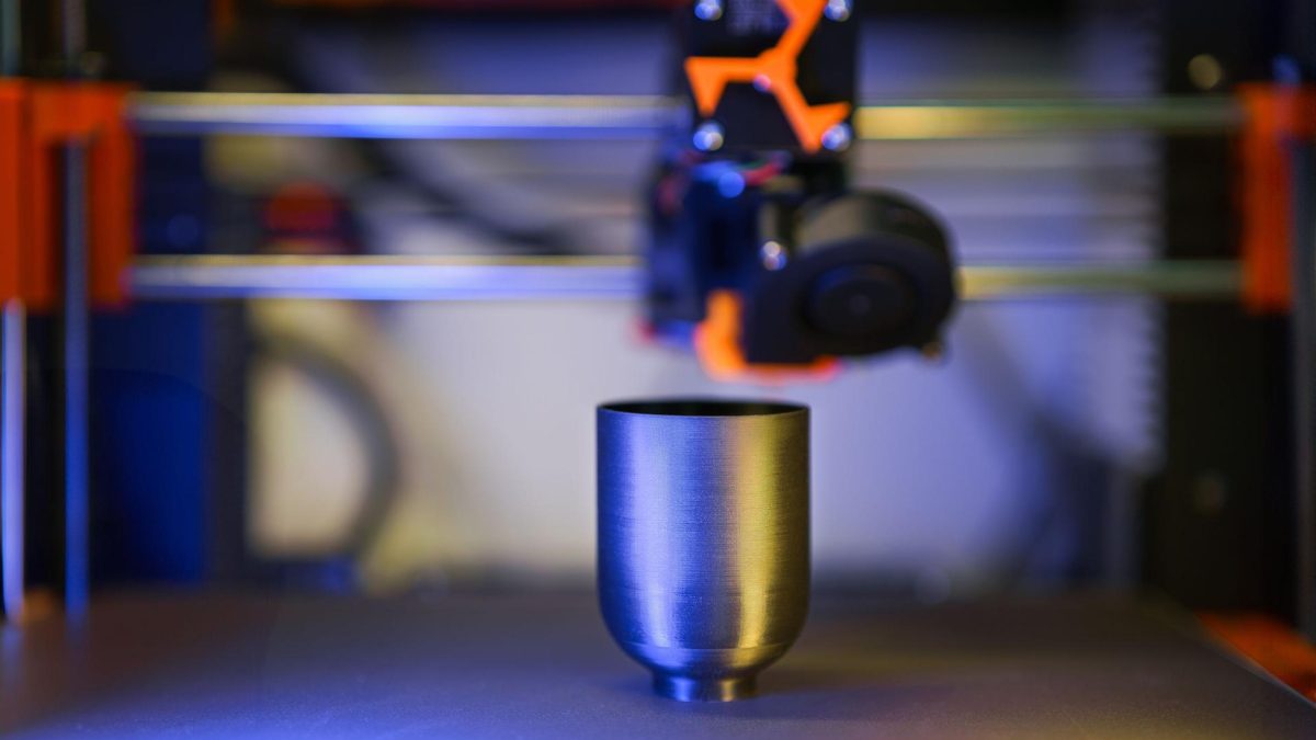 3D printer showcasing innovative design for OpenAI's new technology, reflecting trends in AI News